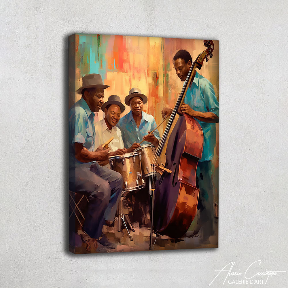 tableau jazz decoration