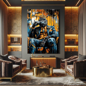 TABLEAU SINGE COSTUME