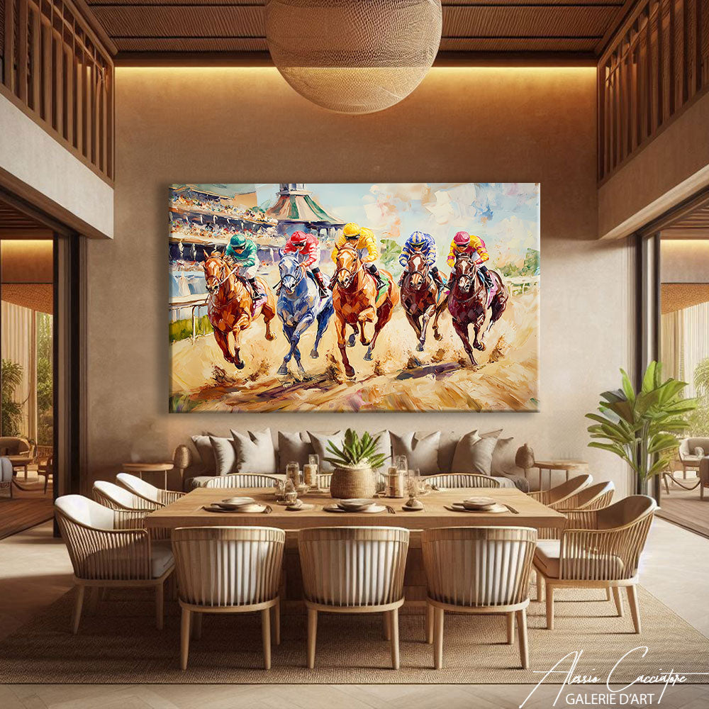 tableau hippique