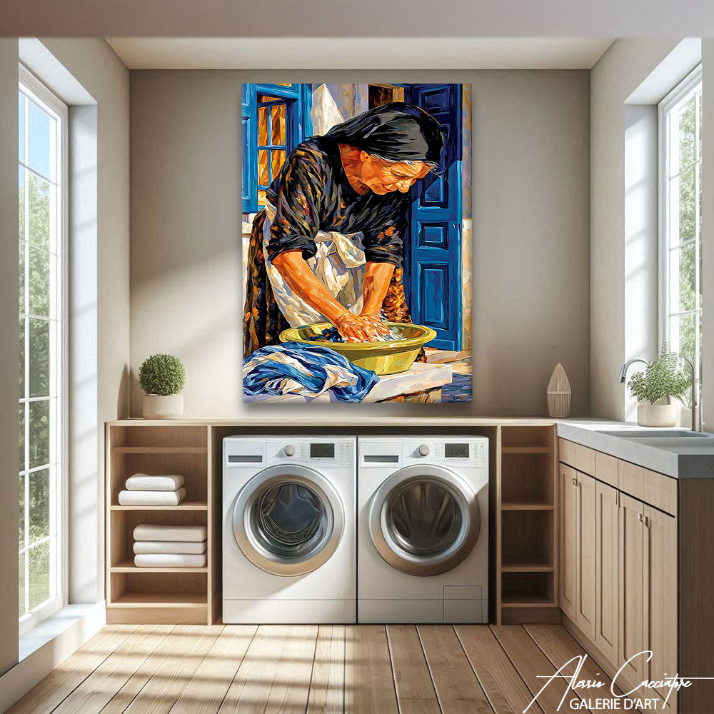 TABLEAU BUANDERIE