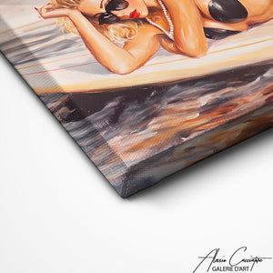 Art Mural Femme Sensuelle Abstrait