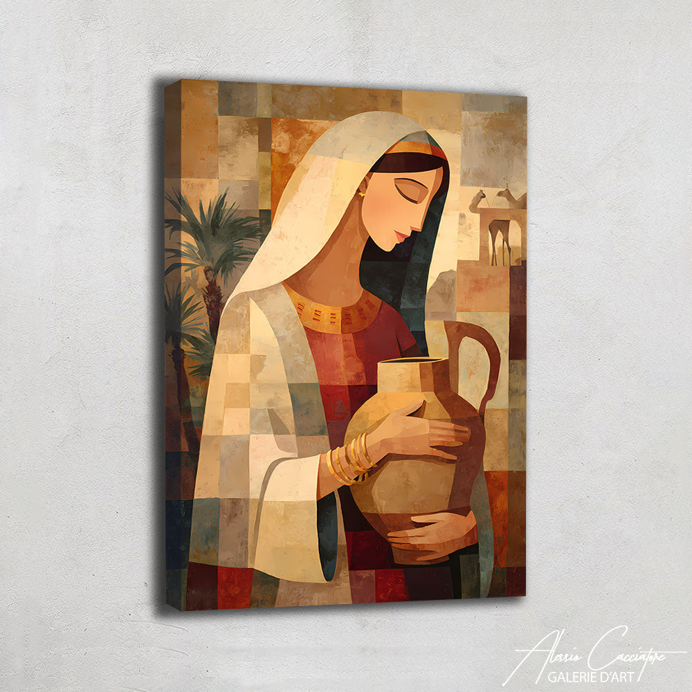 Tableau Femme Voilée