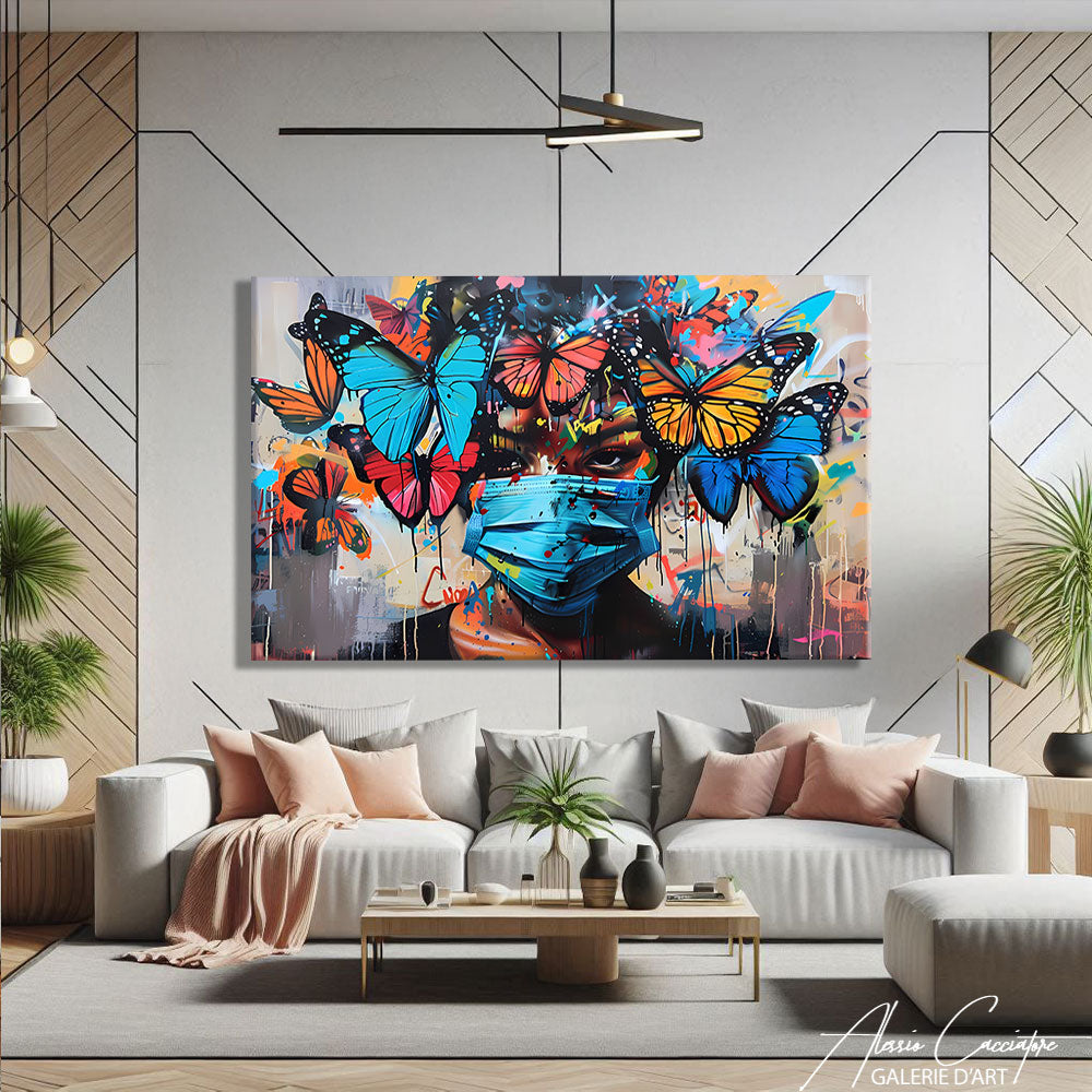 Tableau Street Art Moderne