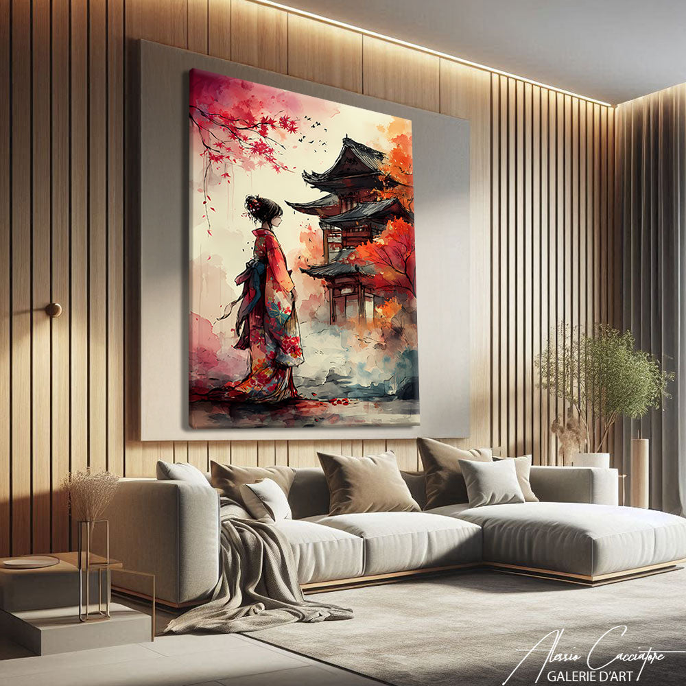 Tableau Japonais Zen