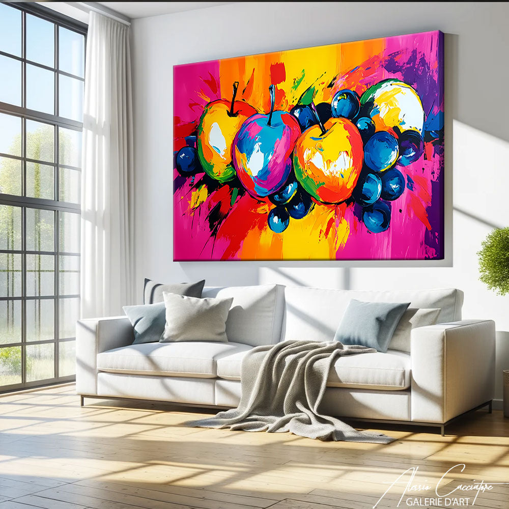 Tableau Fruits Moderne