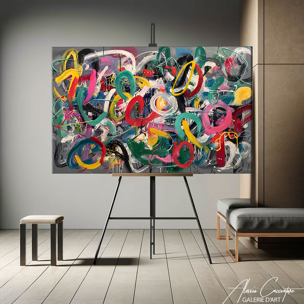 Tableau Horizontal Moderne
