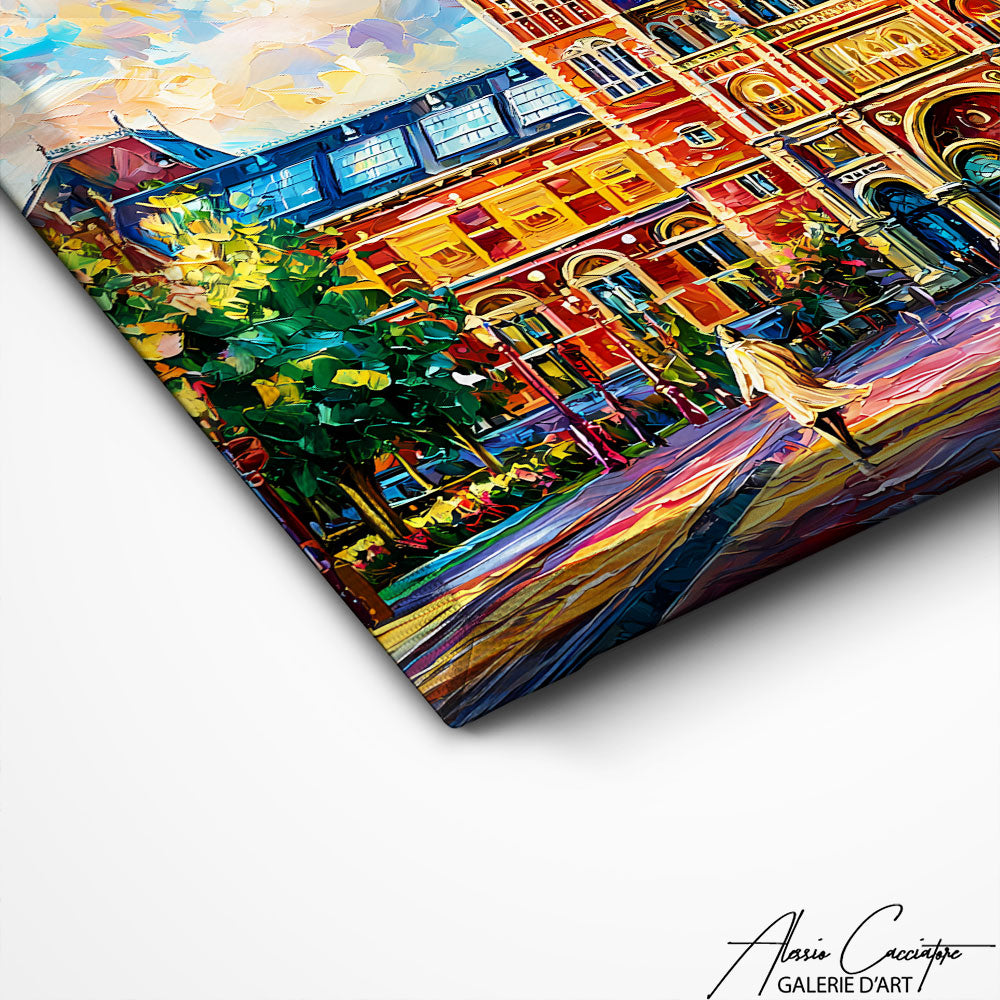 Art Mural Acrylique Amsterdam