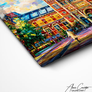 Art Mural Acrylique Amsterdam