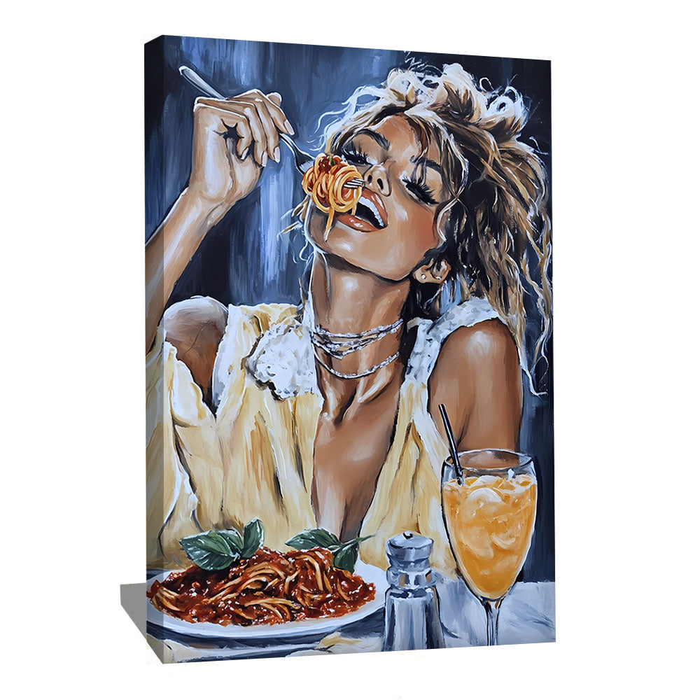 TABLEAU VISAGE FEMME CONTEMPORAIN