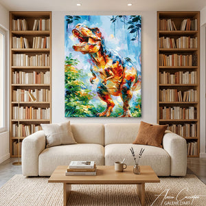 Peinture Dinosaure