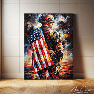 tableau soldat