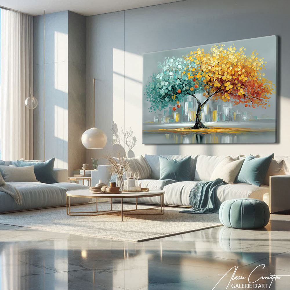 Tableau Moderne Peinture Acrylique