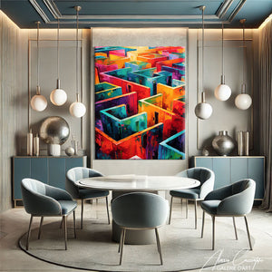 Tableau pour Salon Moderne
