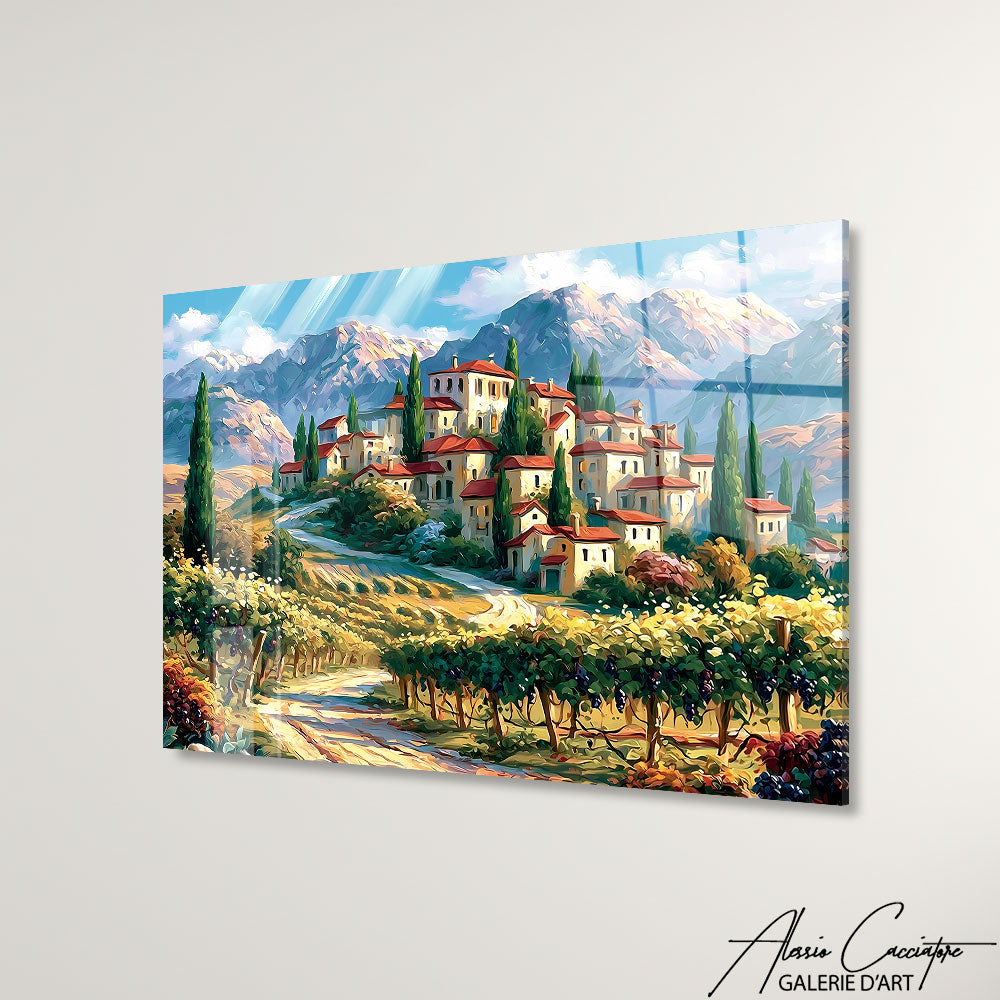 Cadre Paysage De Provence