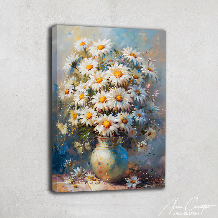 Tableau Bouquet de Fleurs Contemporain