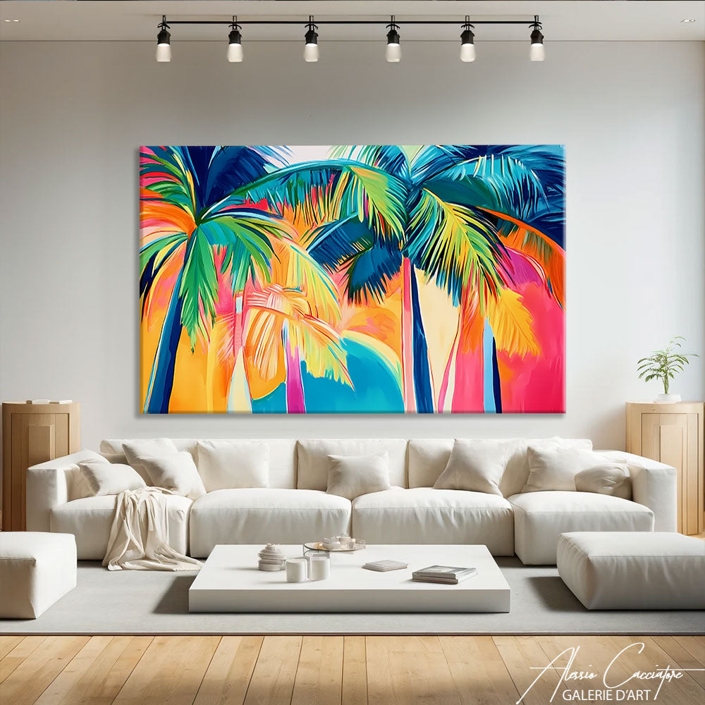 TABLEAU MULTICOLORE COLORE