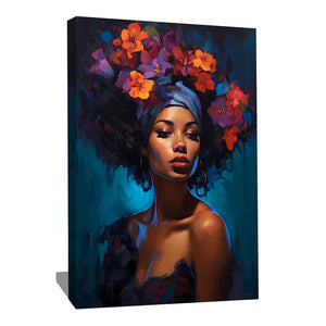 tableau femme africaine