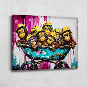 TABLEAU STREET ART ORIGINAL