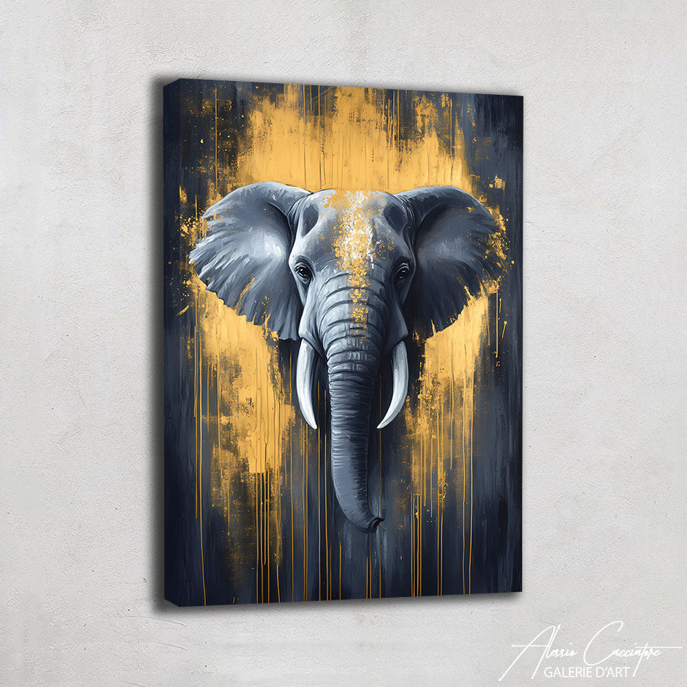 Cadre Déco Éléphant