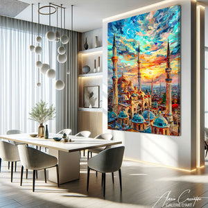 Tableau Marocain Moderne
