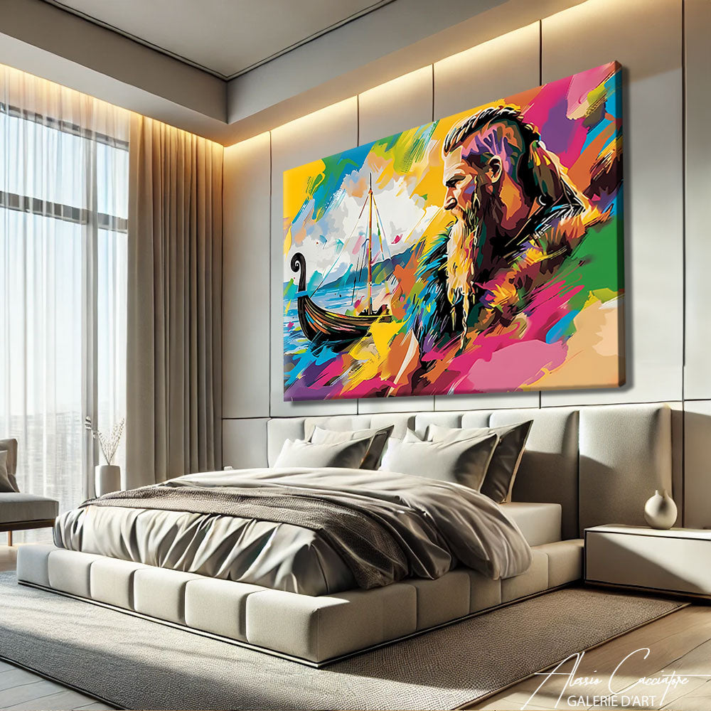 tableau de viking moderne