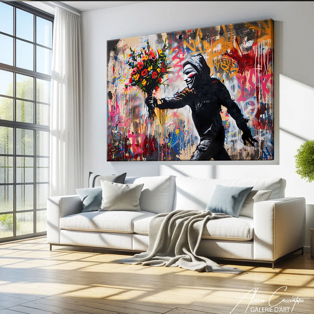 Tableau Street Art Moderne