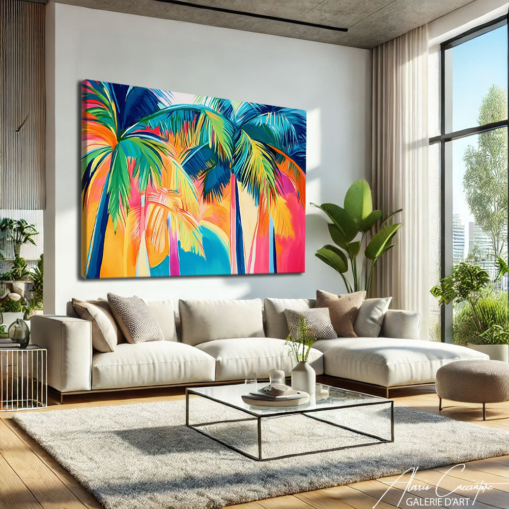 TABLEAU COLORÉ MODERNE