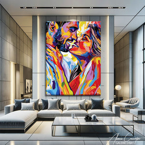 Tableau Couple Sensuel