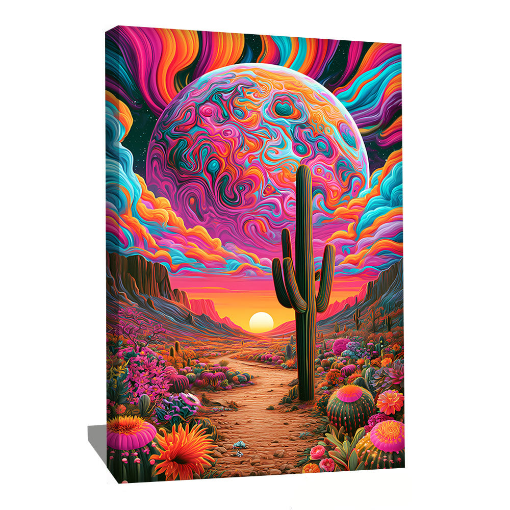 Cadre Avec Cactus