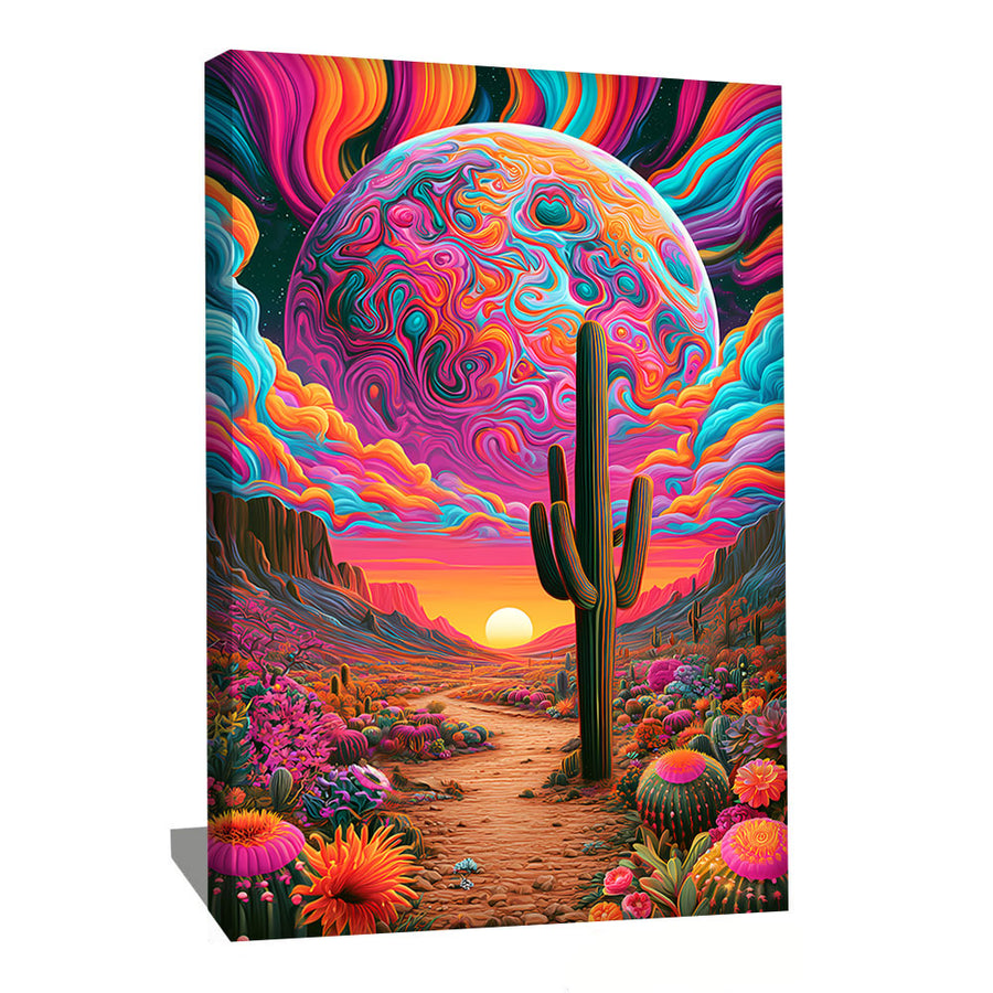 Cadre Avec Cactus