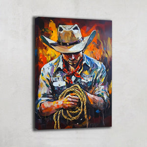 TABLEAU DE COWBOY