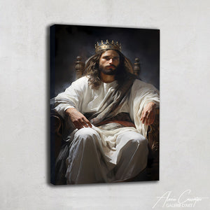 Peinture Christ Roi