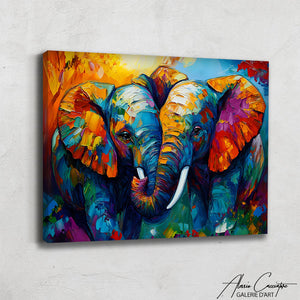 Tableau Géant Éléphant