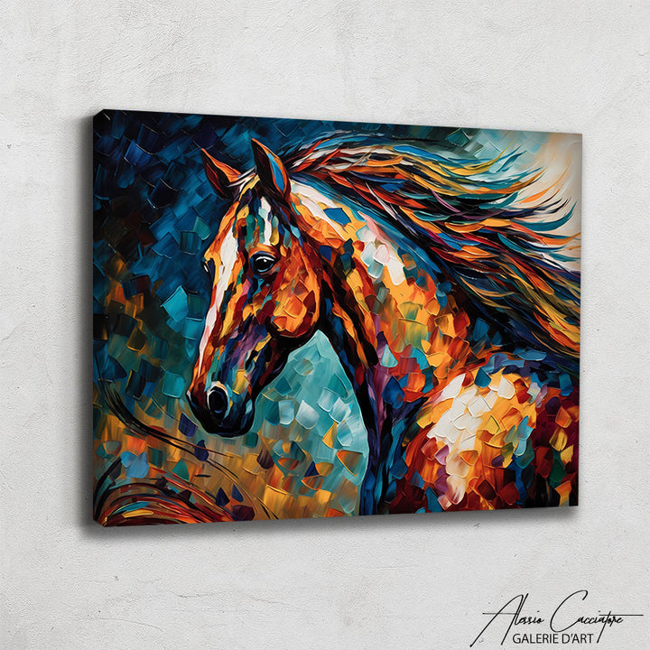 Tableau Cheval Moderne 