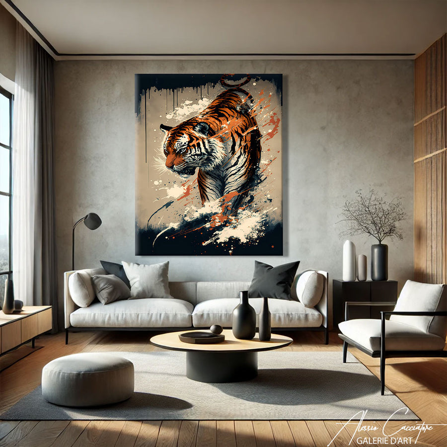 Tableau Japonais Art – mise en situation