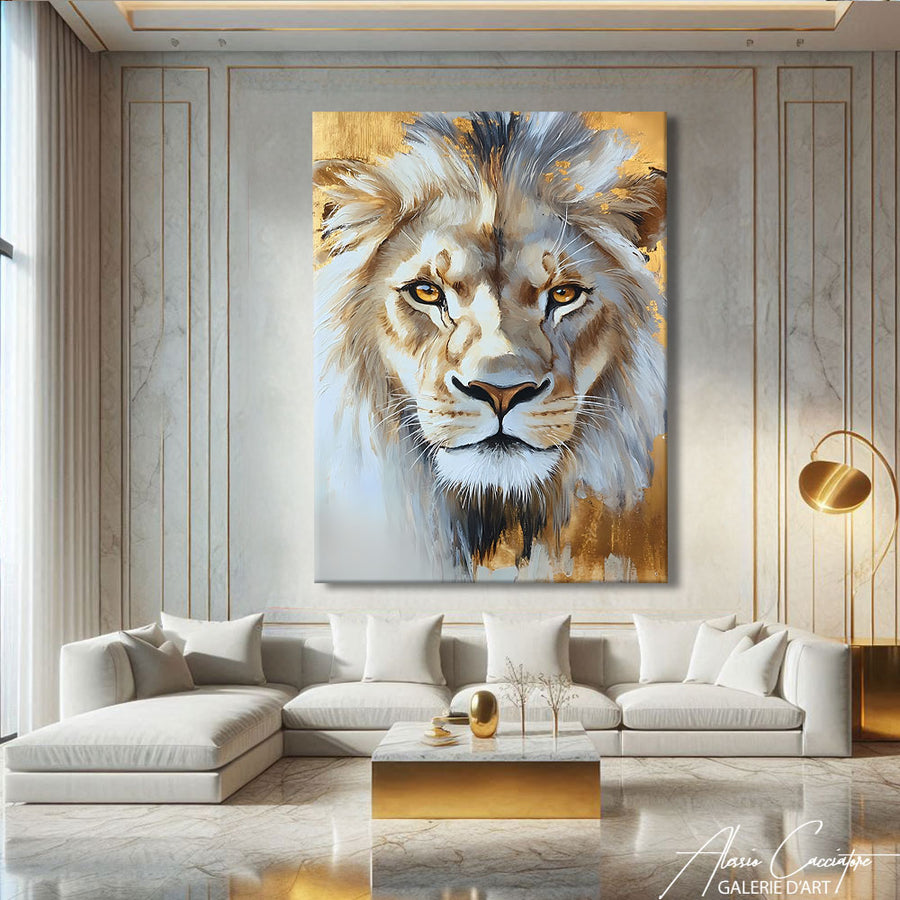 Tableau Lion – mise en situation