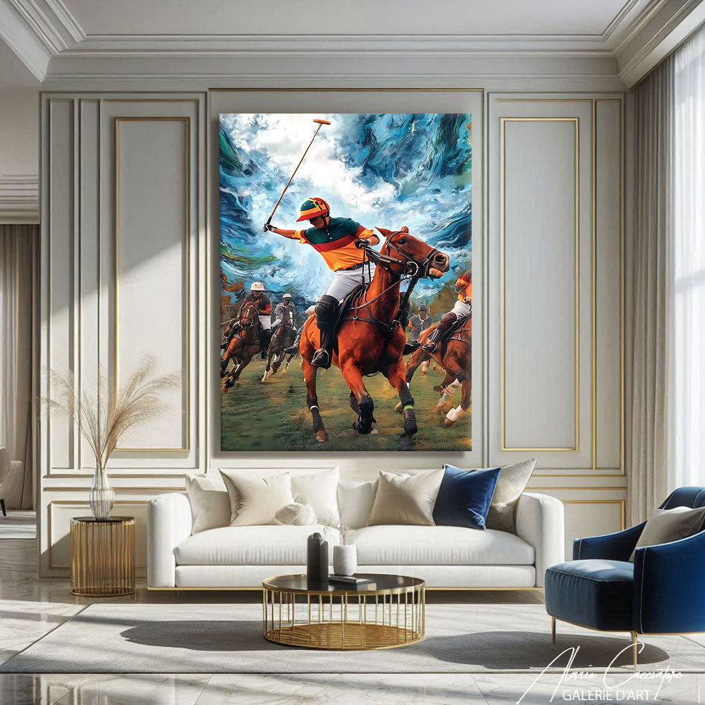 Tableau Joueur De Polo
