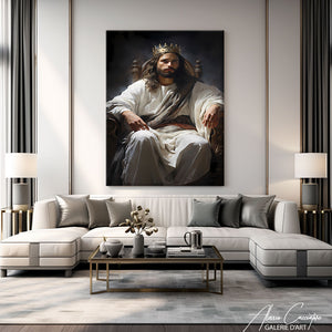 Peinture Christ Roi