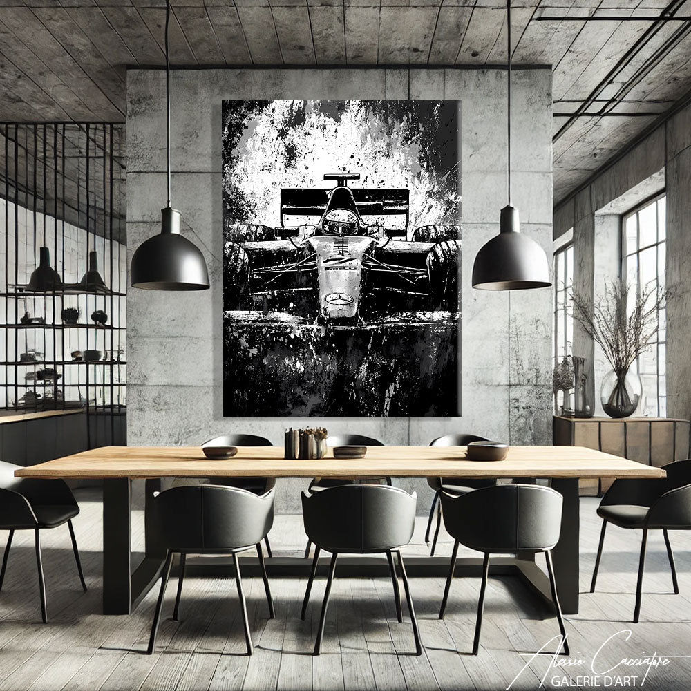 Tableau Ayrton Senna
