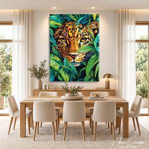 Tableau Leopard Tableau Peinture