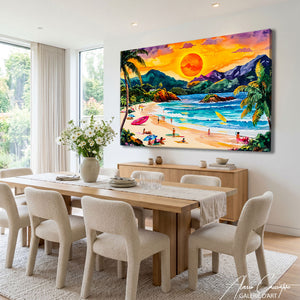 Décoration Murale Paysage Tropical