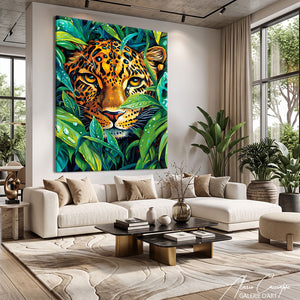 Affiche Leopard Tableau Peinture