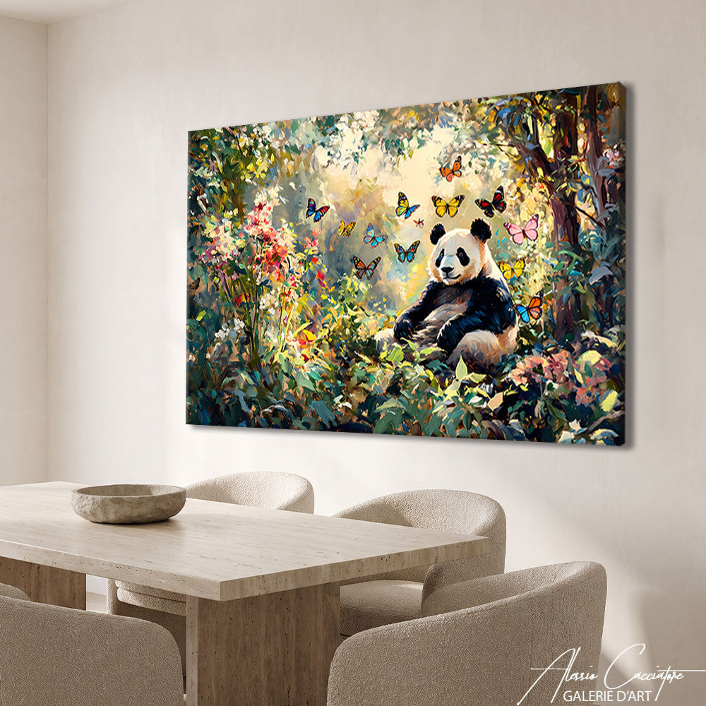 Décoration Murale Panda Couleur