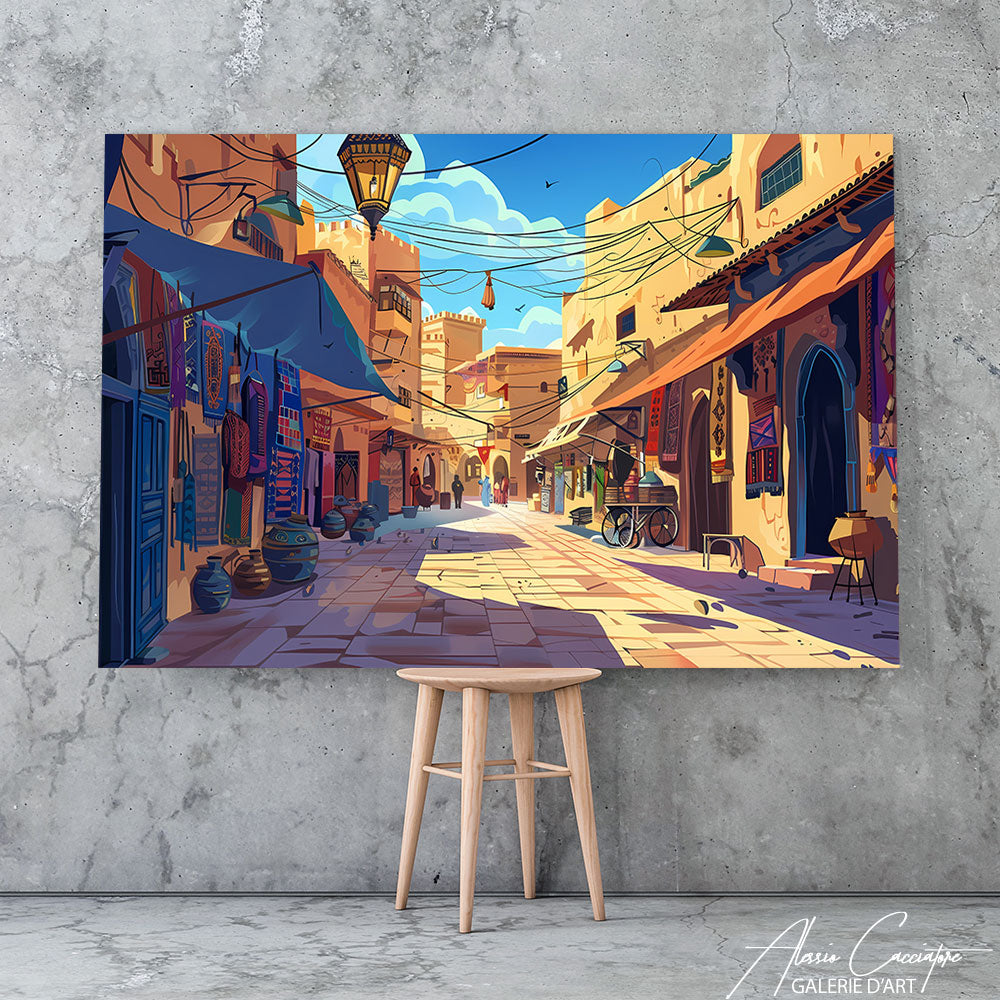 Tableau art oriental