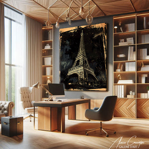 Tableau Paris Tour Eiffel
