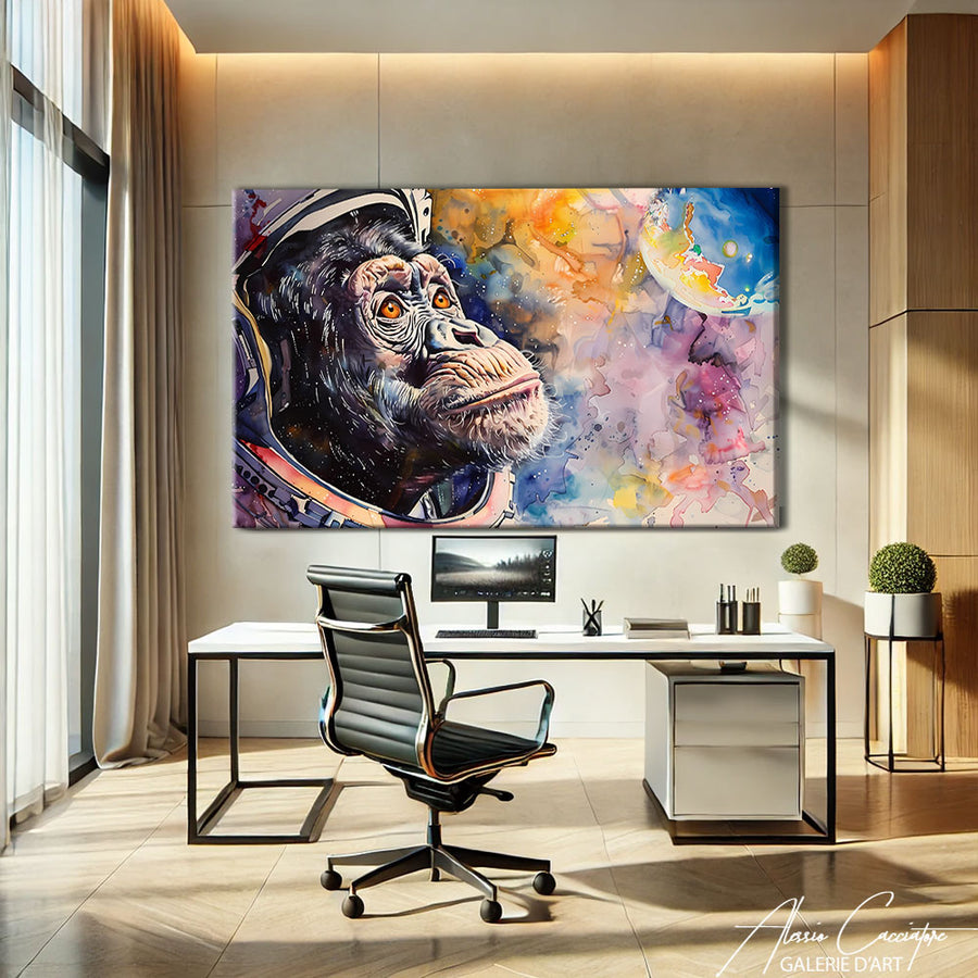 Grand Tableau Singe
 – mise en situation