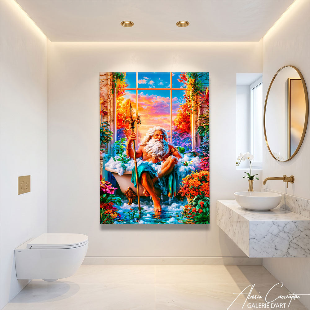 Toile WC