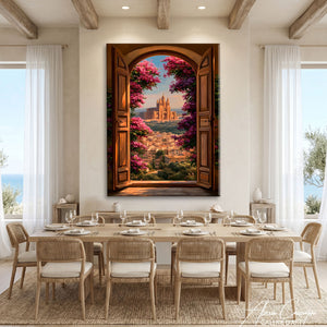 Affiche Village De Provence