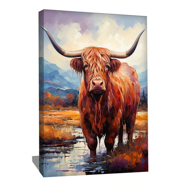 Tableau Vache Highland