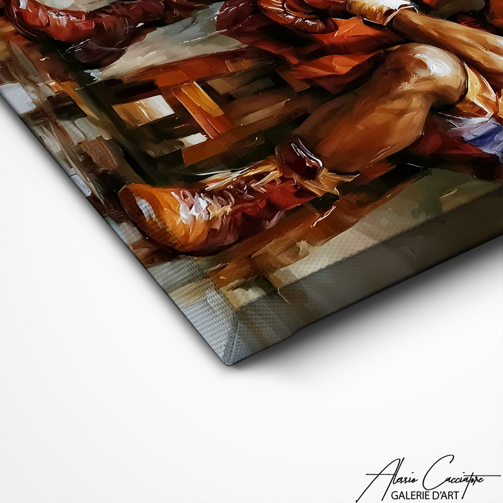 Art Mural Boxer